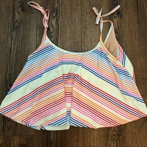 KJ rainbow stripe swing top medium